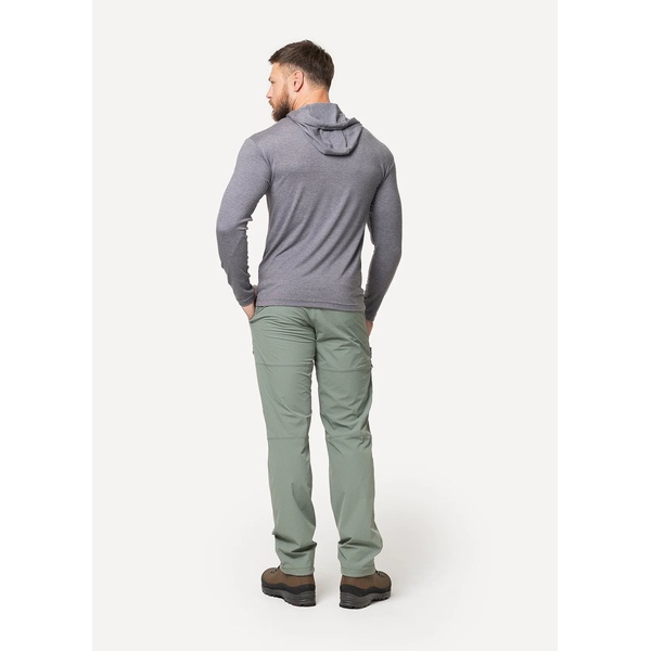 Футболка Сплав Soul L/S (с капюшоном) серый меланж