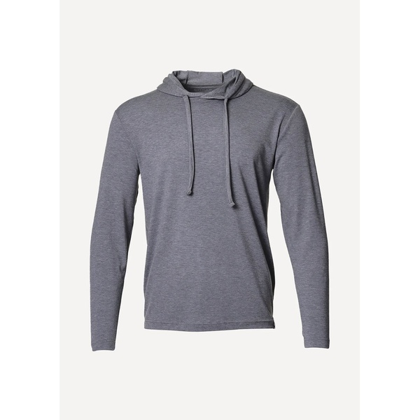 Футболка Сплав Soul L/S (с капюшоном) серый меланж