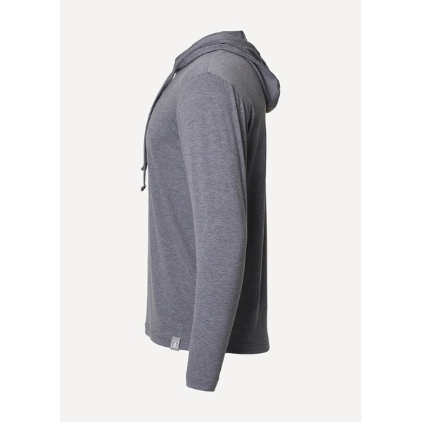 Футболка Сплав Soul L/S (с капюшоном) серый меланж