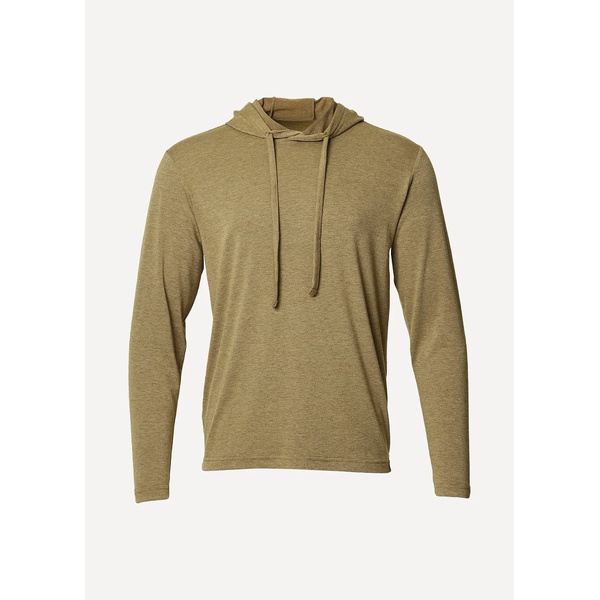Футболка Сплав Soul L/S (с капюшоном) темно-зеленый меланж