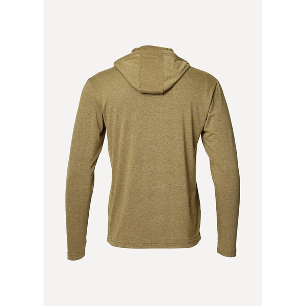 Футболка Сплав Soul L/S (с капюшоном) темно-зеленый меланж