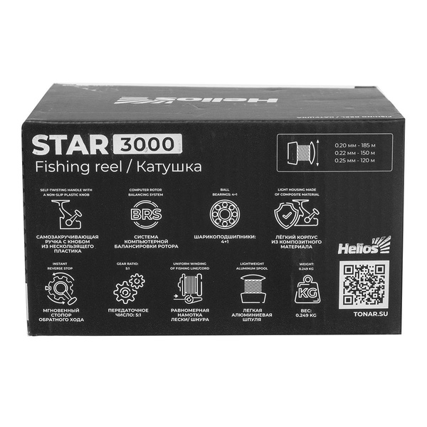 Катушка Helios Star 3000