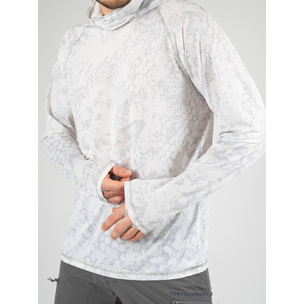 Джерси Тритон Tritongear с баффом (InterLock) White print