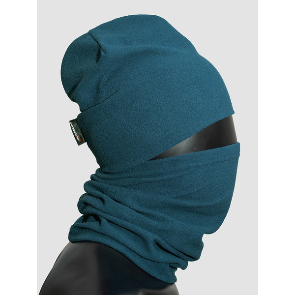 Шапка Тритон Fleece с балаклавой (Флис 130 г/м²) Синий
