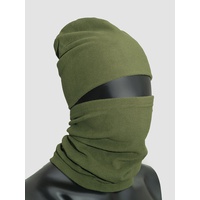 Шапка Тритон Fleece с балаклавой (Флис 130 г/м²) Тёмный хаки