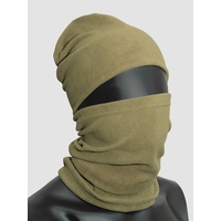 Шапка Тритон Fleece с балаклавой (Флис 130 г/м²) Хаки