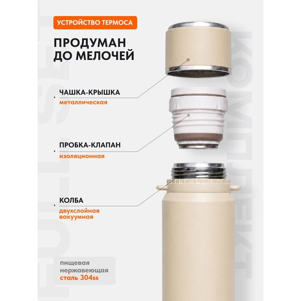 Термос Remington ThermalHold 1100 Beige