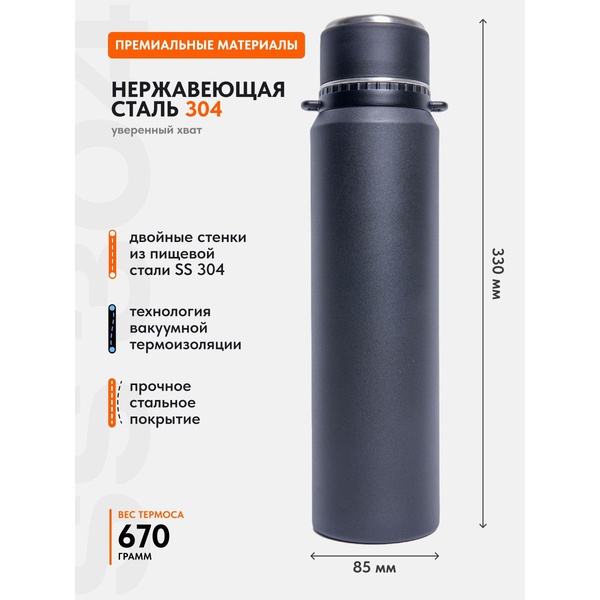 Термос Remington ThermalHold 1300 Black