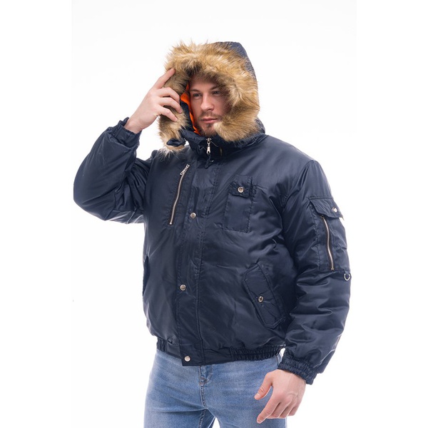 Куртка Эталон Аляска (укороченная) синий