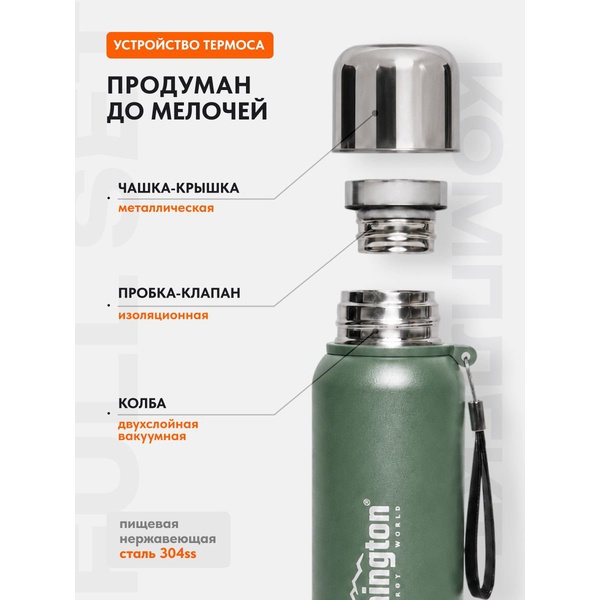 Термос Remington SportFlow 800 Dark Green