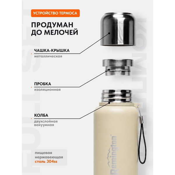Термос Remington SportFlow 1000 Beige