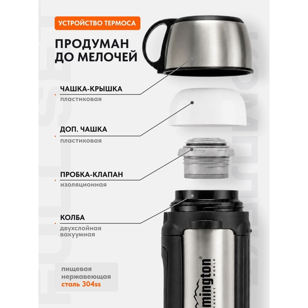 Термос Remington HeatMonolith 2000 Silver