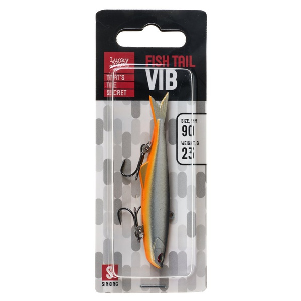 Воблер тонущий Lucky John Fishtail Vib S 90 001