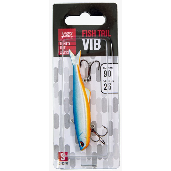 Воблер тонущий Lucky John Fishtail Vib S 90 002