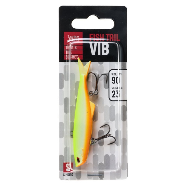 Воблер тонущий Lucky John Fishtail Vib S 90 003