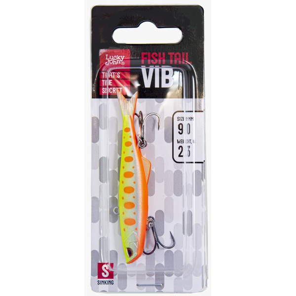 Воблер тонущий Lucky John Fishtail Vib S 90 023