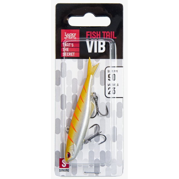 Воблер тонущий Lucky John Fishtail Vib S 90 024