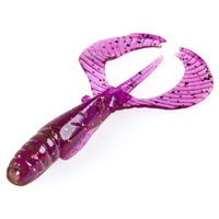 Твистеры съедобные Lucky John Pro Series Curly Shrimp 1.5in (3,8 см/12 шт) S13