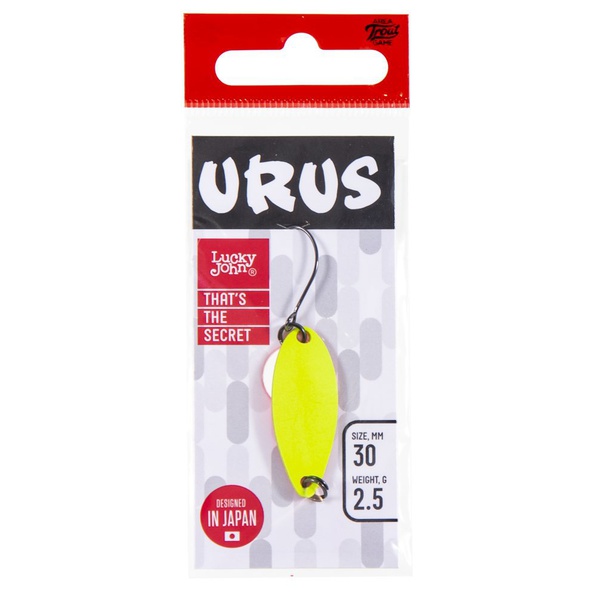 Блесна колеблющаяся Lucky John Urus (30 мм/2,5 г) 071