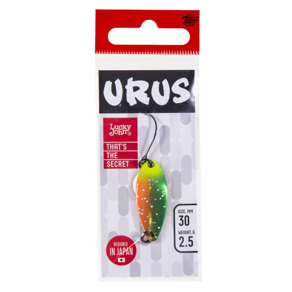 Блесна колеблющаяся Lucky John Urus (30 мм/2,5 г) 077