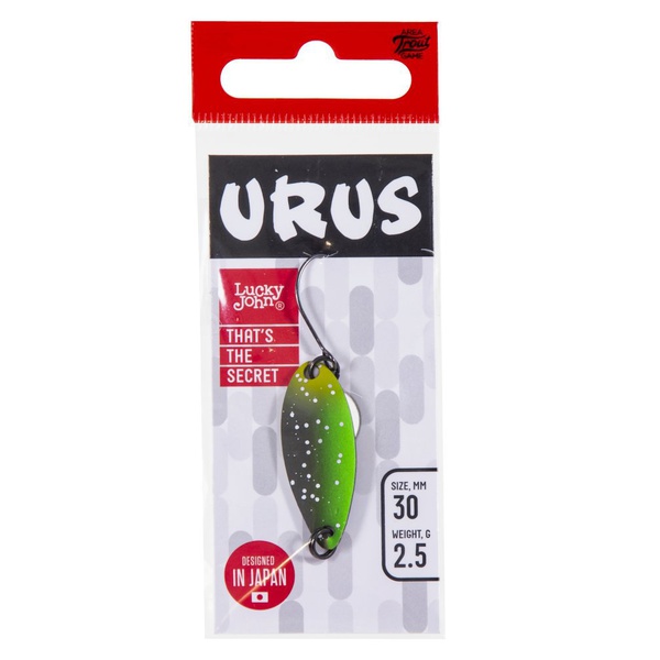 Блесна колеблющаяся Lucky John Urus (30 мм/2,5 г) 081