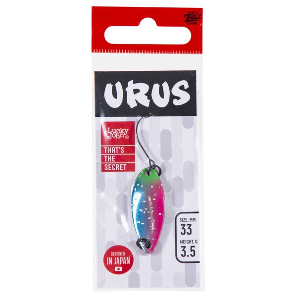 Блесна колеблющаяся Lucky John Urus (33 мм/3,5 г) 079