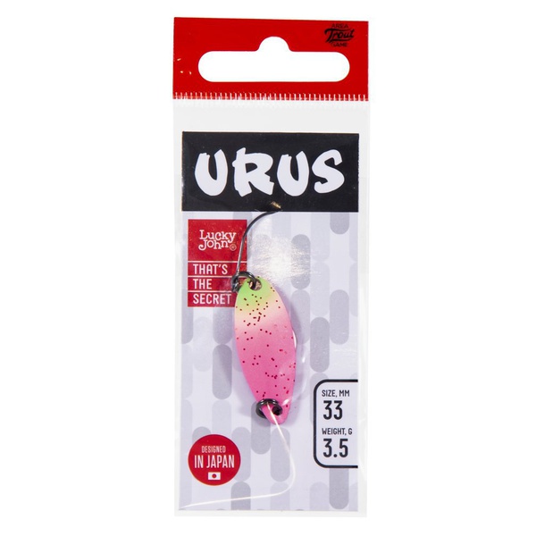 Блесна колеблющаяся Lucky John Urus (33 мм/3,5 г) 080