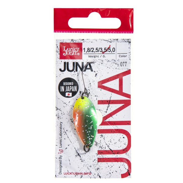 Блесна колеблющаяся Lucky John Juna (33 мм/3,5 г) 077