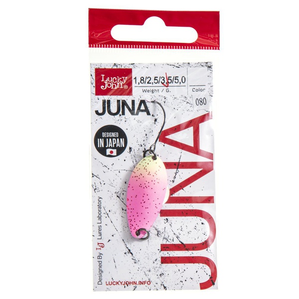 Блесна колеблющаяся Lucky John Juna (33 мм/3,5 г) 080