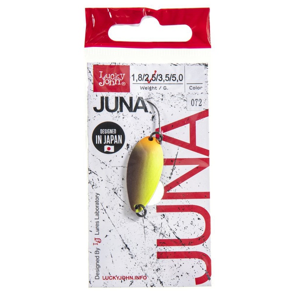 Блесна колеблющаяся Lucky John Juna (30 мм/2,5 г) 072