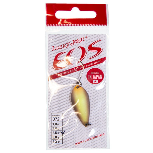 Блесна колеблющаяся Lucky John Eos (33 мм/3,5 г) 072