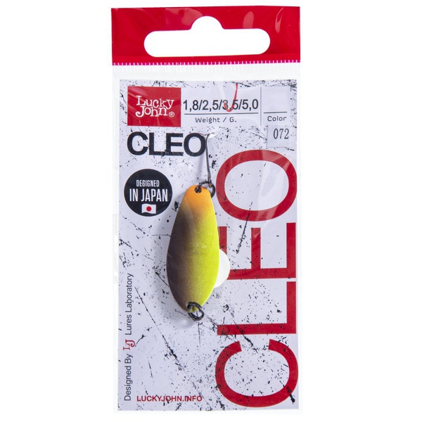 Блесна колеблющаяся Lucky John Cleo (34 мм/3,5 г) 072