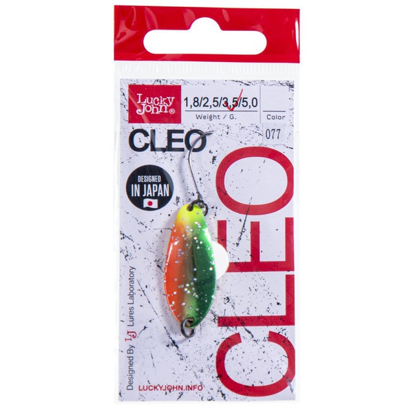 Блесна колеблющаяся Lucky John Cleo (34 мм/3,5 г) 077