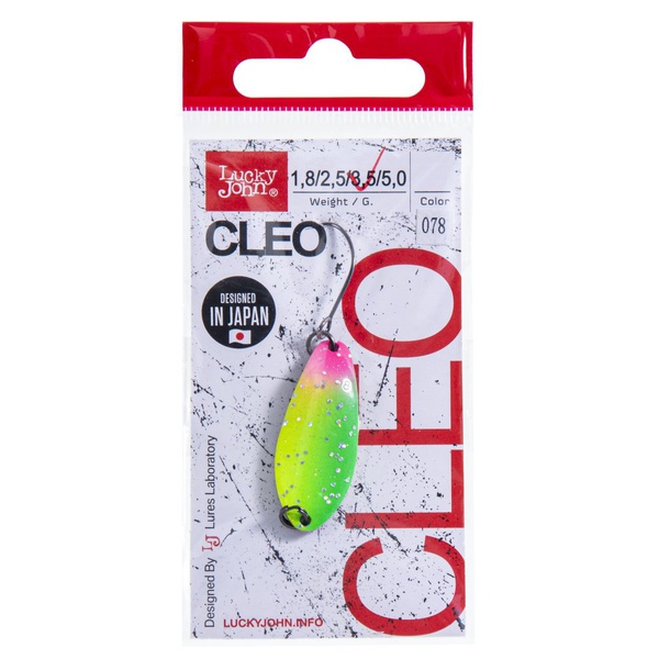 Блесна колеблющаяся Lucky John Cleo (34 мм/3,5 г) 078
