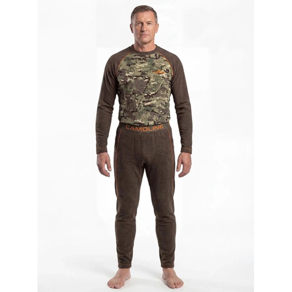 Термобелье Huntsman Camoline (тк. Diamond Флис) Camo/Хаки