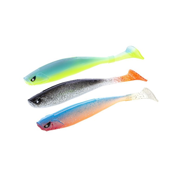 Виброхвост Lucky John 3D Series Basara Soft Swim 6" (15,2 см/3 шт) MIX1