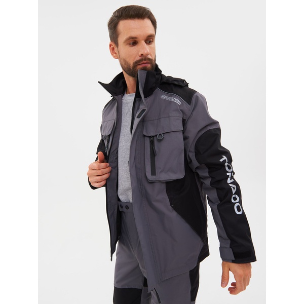 Костюм Huntsman Торнадо (демисезонный) серый, тк. Breathable