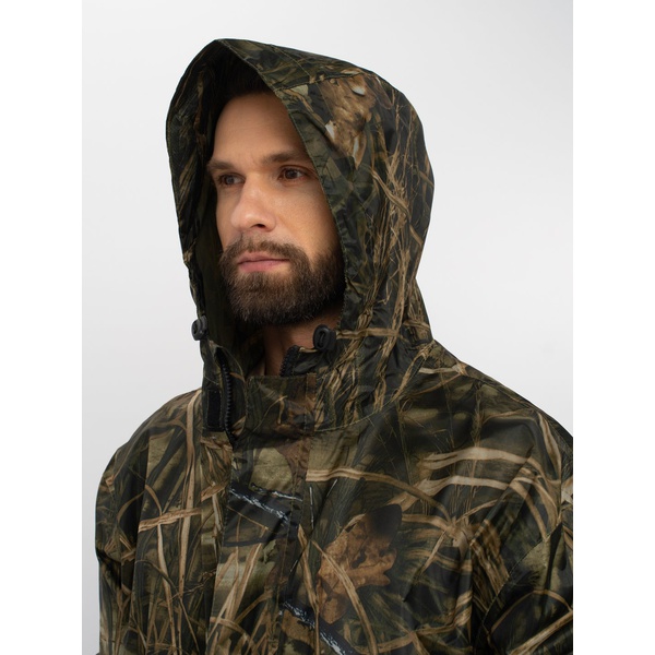 Костюм влаго-ветрозащитный Huntsman Шторм Камыш, тк. Таффета PVC