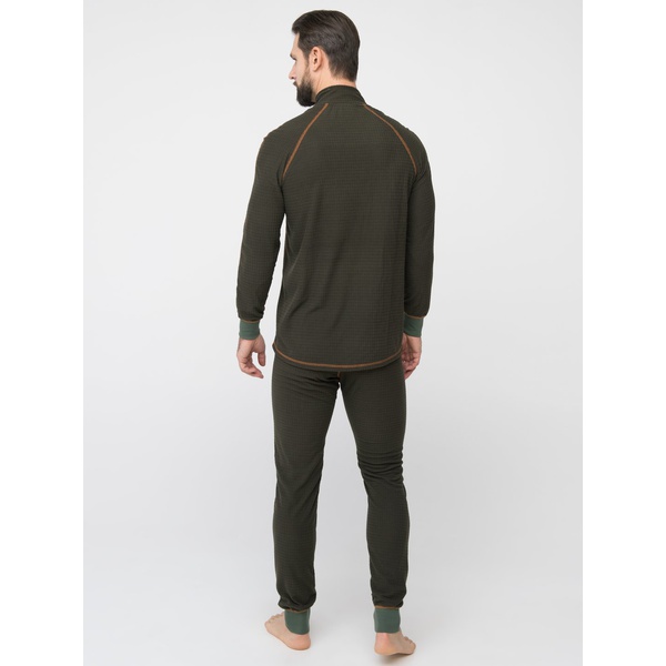 Термобелье Huntsman Thermoline Zip фактурное Хаки