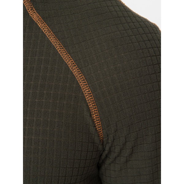 Термобелье Huntsman Thermoline Zip фактурное Хаки