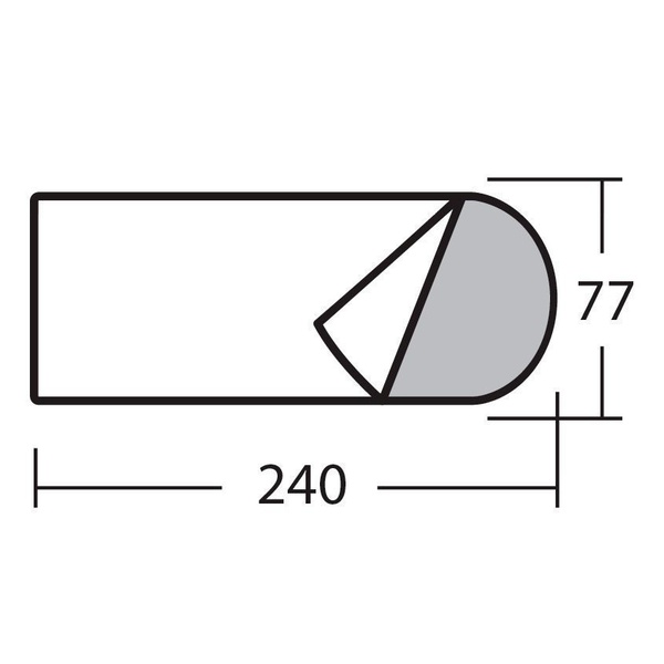 Спальный мешок Nova Tour Карелия 300 Бордовый