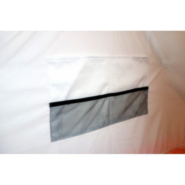 Палатка для зимней рыбалки Пингвин Призма Brand New (2-сл) (каркас В95Т1) бело-оранжевый