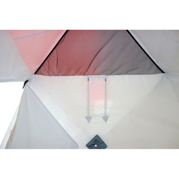 Палатка для зимней рыбалки Пингвин Призма Brand New (2-сл) (каркас В95Т1) бело-оранжевый