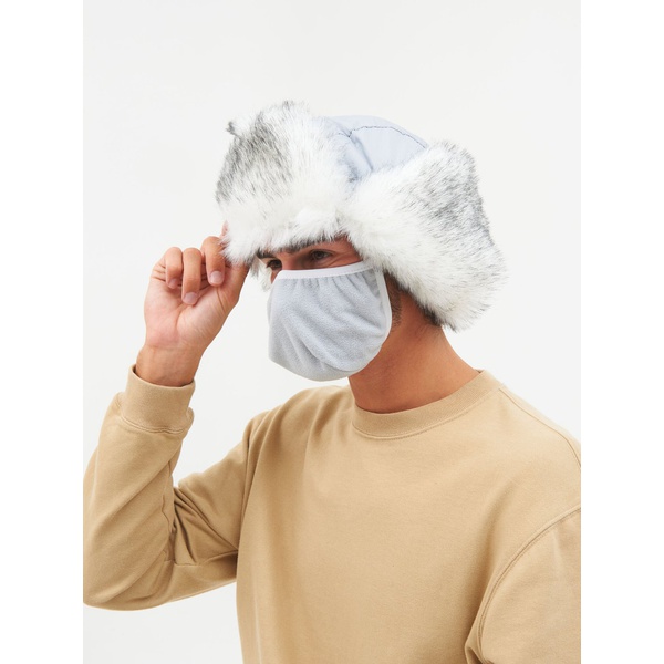 Шапка-ушанка Huntsman Евро (с маской) Полярный, Волк