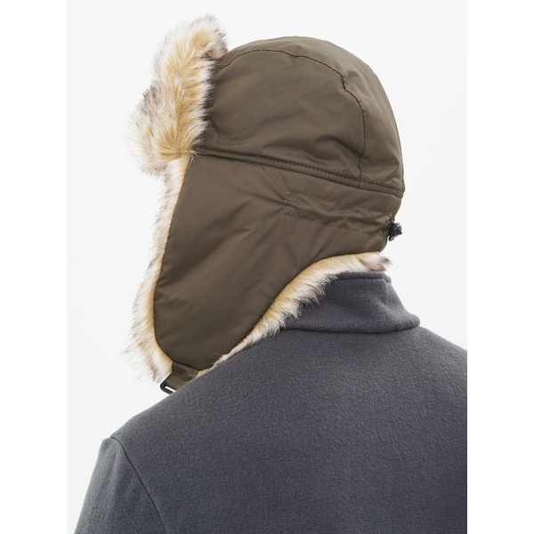 Шапка-ушанка Huntsman Евро (с маской) хаки, Волк
