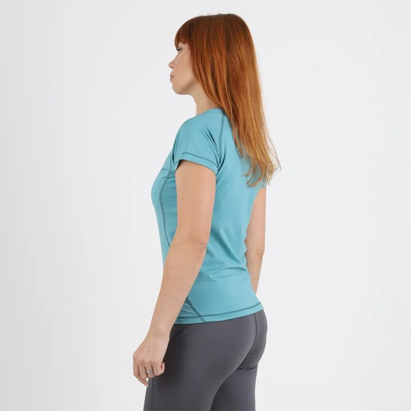 Термофутболка женская Сплав Sprint cyan