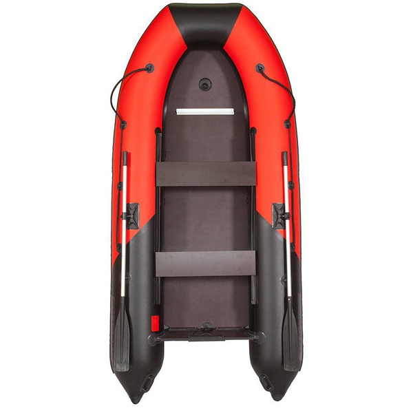 Лодка Лоцман Пилот М-360 Светло-серый/синий