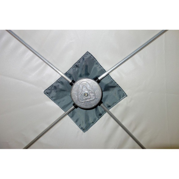 Баня походная Пингвин Призма (1-сл.) (каркас композит) бело/синий